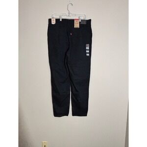 NWT WOMAN'S LEVI MOM JEANS Size 33x30 High Waisted Relaxed Fit Black $69.50 MSRP